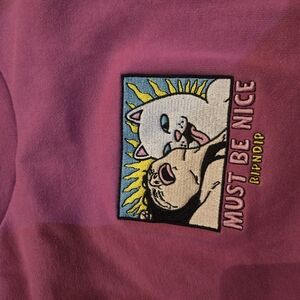 Ripndip Pink Graphic Sweatshirt
